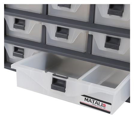 กล่องเก็บอุปกรณ์ MATALL-D 15 ช่อง สีเทา_3