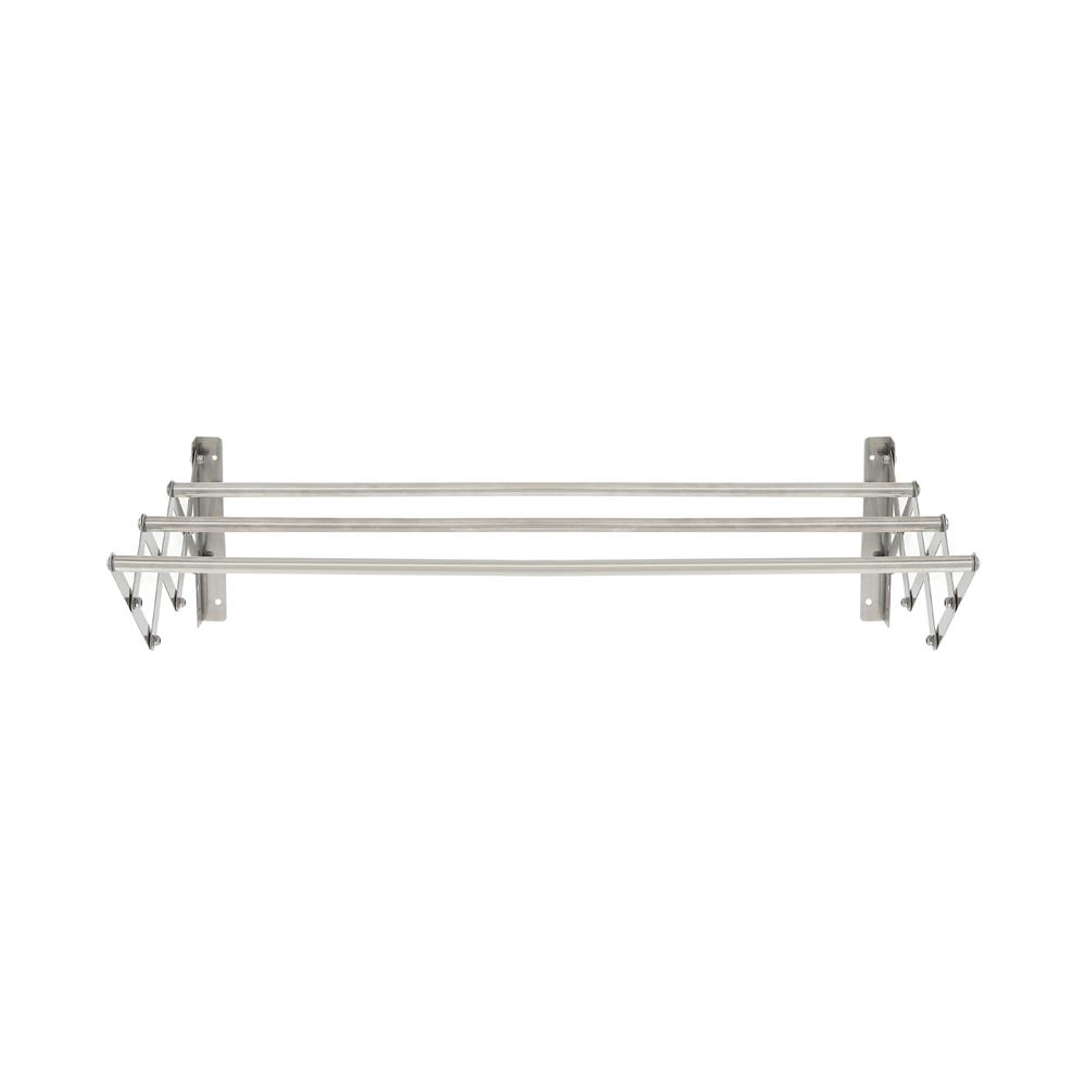 ราวติดผนังสเตนเลสรุ่นตรง3เส้น 80cm PLIM