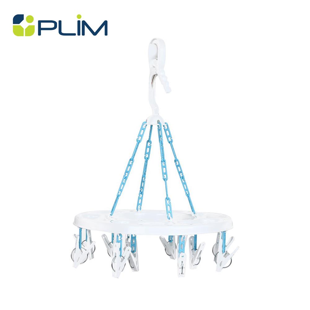 ห่วงตากผ้าพลาสติกกลมเล็ก 12กิ๊บ PLIM_1