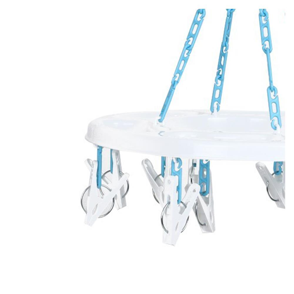 ห่วงตากผ้าพลาสติกกลมเล็ก 12กิ๊บ PLIM