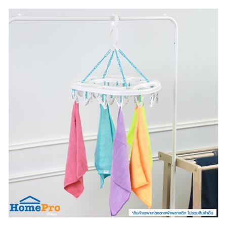 ห่วงตากผ้าพลาสติกรีใหญ่ 24กิ๊บ PLIM_4