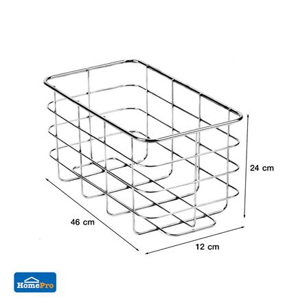 ชั้นแขวนสเตนเลส1ชั้นแบบมนEKONO ST-3412_4