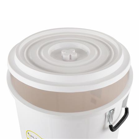 ถังน้ำพร้อมฝา PLIM 66L (17.gl) สีขาว_2