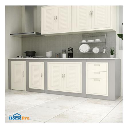 บานซิงค์ PP CABIN G3 84x64.5 ซม. สีครีม_7