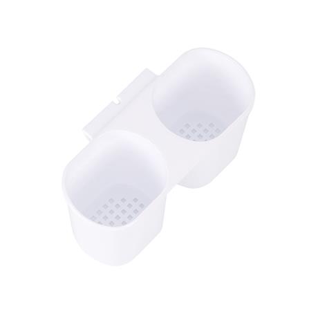 ชั้นคว่ำจานตั้งพื้นสเตนเลส 2 ชั้น EKONO ไซซ์ S_3