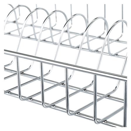 ชั้นคว่ำจานตั้งพื้นสเตนเลส 2 ชั้น EKONO ไซซ์ L_2