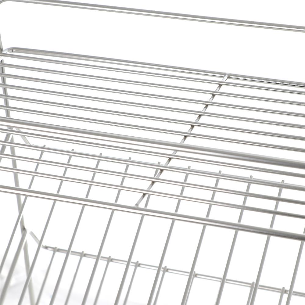 ชั้นวางขวดในครัวสเตนเลส 3 ชั้น EKONO