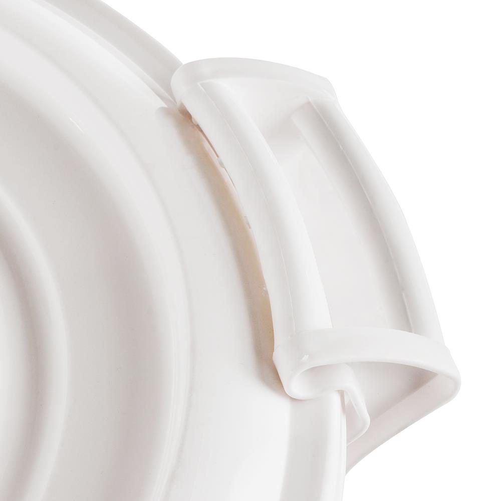 ถังน้ำกลมพร้อมฝา PLIM 66 ลิตร สีขาว