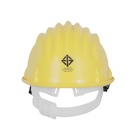 หมวกนิรภัยพลาสติก PP มาตรฐานมอก. DEXZON สีเหลือง_3