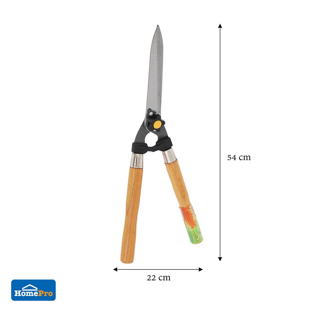 กรรไกรตัดหญ้าด้ามไม้ SPRING 23 ซม.