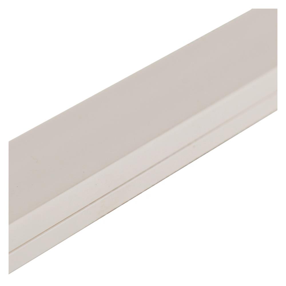 รางไฟสี่เหลี่ยม ELECKTA 1 นิ้ว x 2 ม. สีขาว