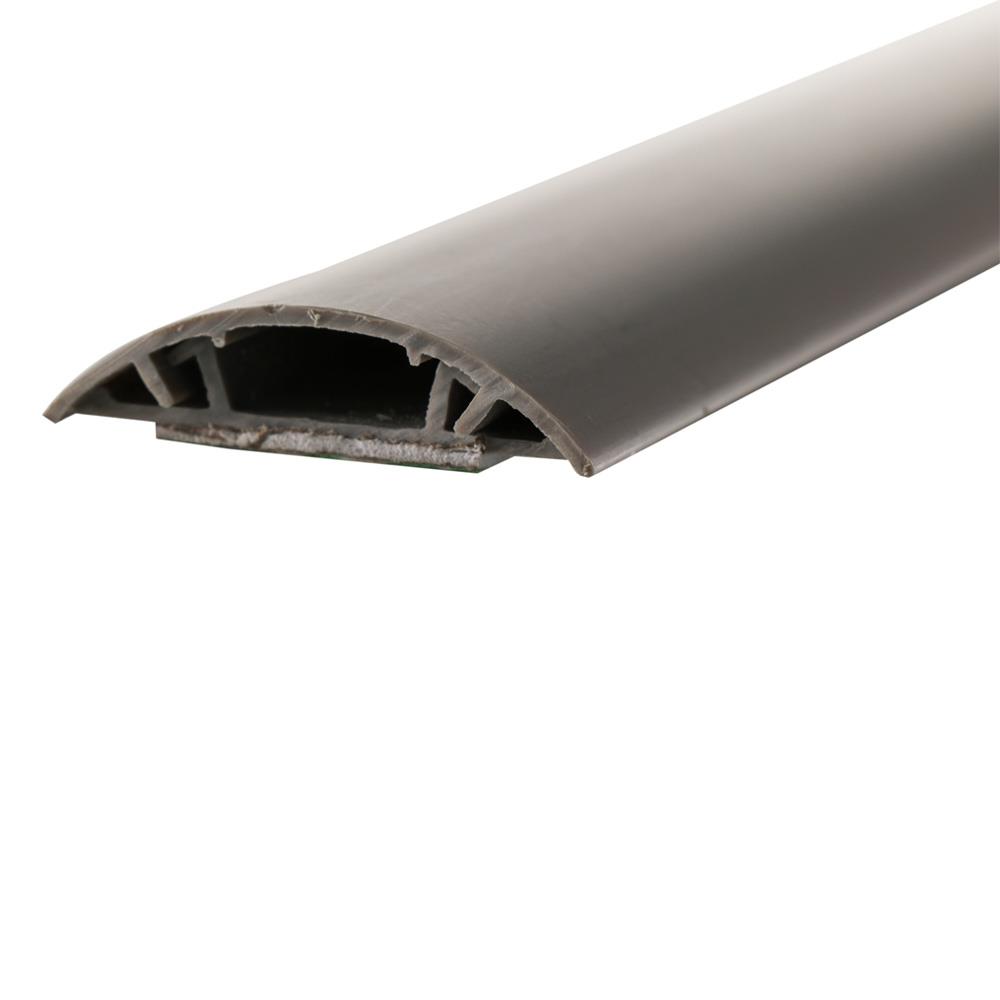 รางสายไฟโค้ง ELECKTA 4 ซม. x 2 เมตร. สีเทา