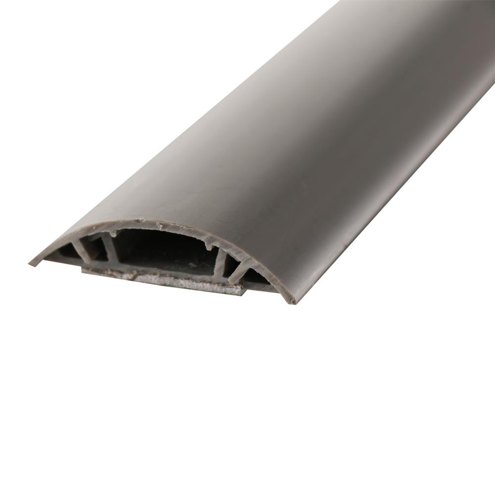 รางสายไฟโค้ง ELECKTA 4 ซม. x 2 เมตร. สีเทา