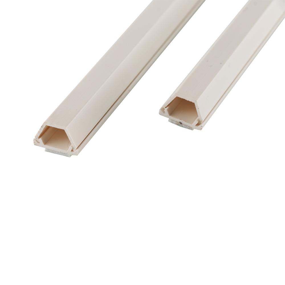 รางเดินสายไฟคางหมู ELECKTA 15 มม. x 1 เมตร สีขาว