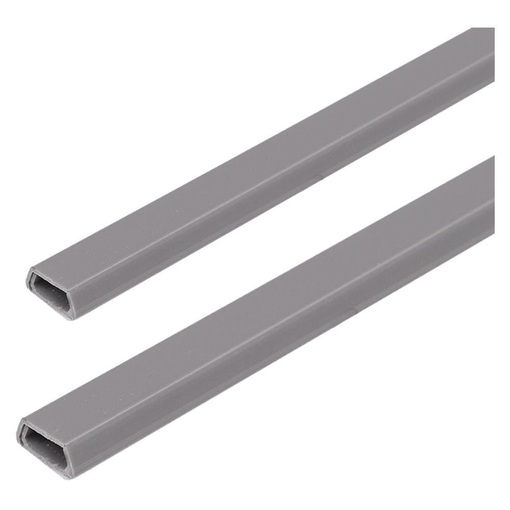 รางเดินสายไฟคางหมู ELECKTA 15 มม. x 1 เมตร สีเทา