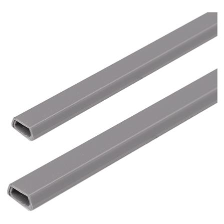 รางเดินสายไฟคางหมู ELECKTA 15 มม. x 1 เมตร สีเทา