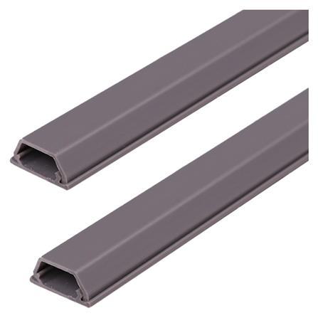 รางเดินสายไฟคางหมู ELECKTA 25x10 มม. x 1 เมตร สีเท...