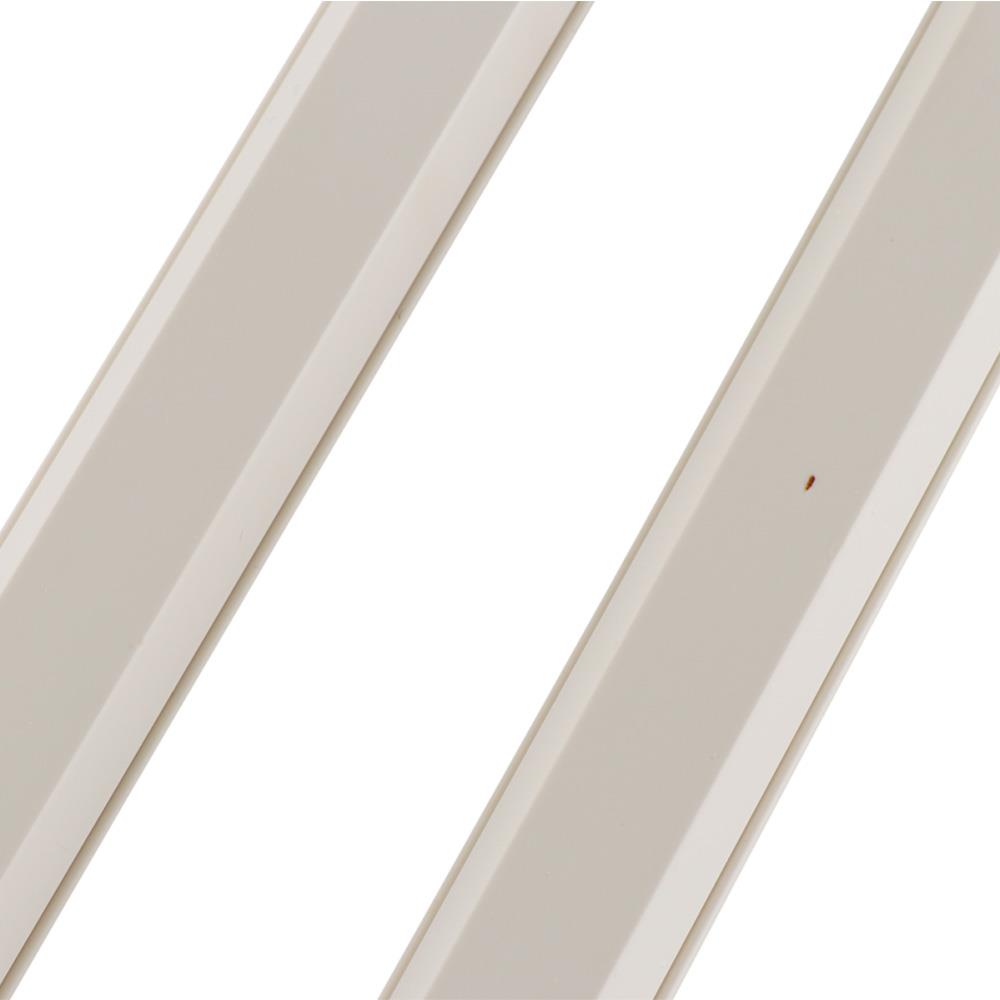 รางเดินสายไฟคางหมู ELECKTA 25x10 มม. x 1 เมตร สีขาว