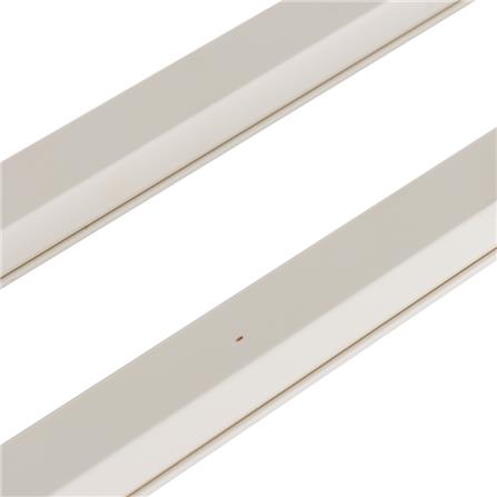 รางเดินสายไฟคางหมู ELECKTA 25x10 มม. x 1 เมตร สีขาว_1