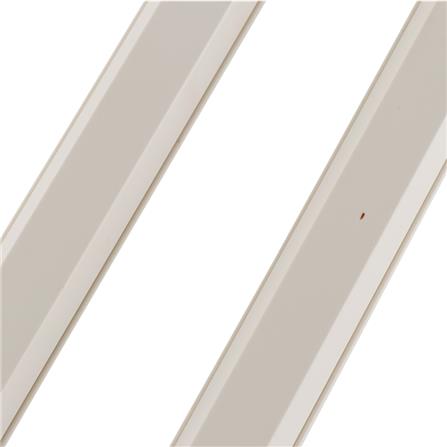 รางเดินสายไฟคางหมู ELECKTA 25x10 มม. x 1 เมตร สีขาว_2