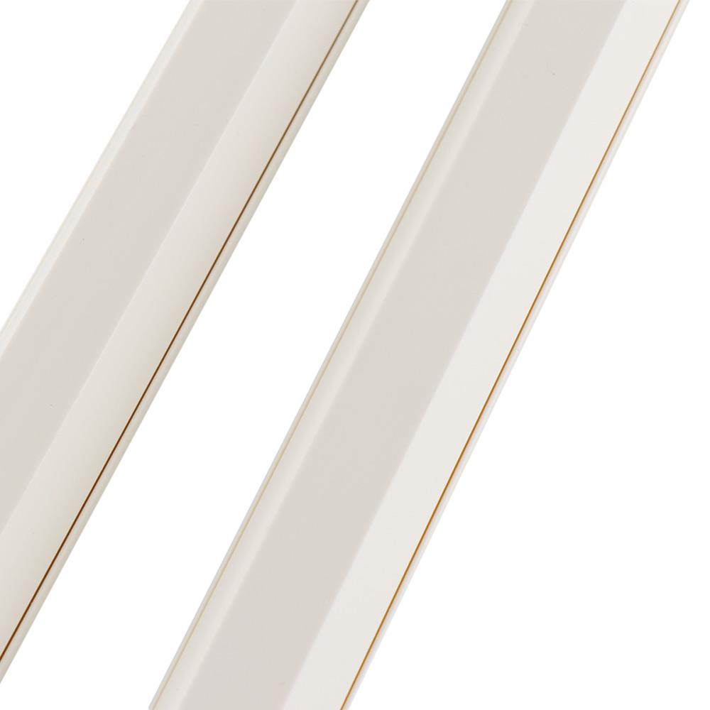 รางเดินสายไฟคางหมู ELECKTA 25x15 มม. x 1 เมตร สีขาว