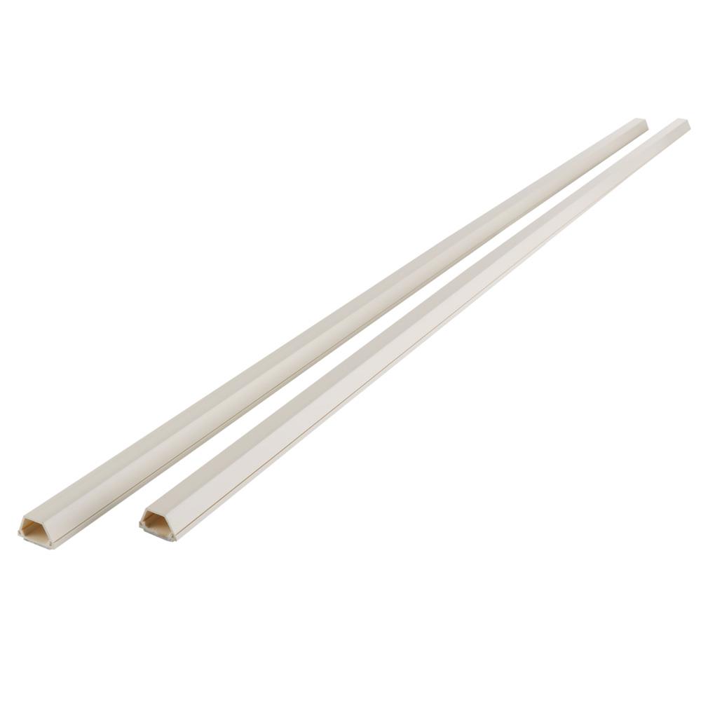 รางเดินสายไฟคางหมู ELECKTA 25x15 มม. x 1 เมตร สีขาว