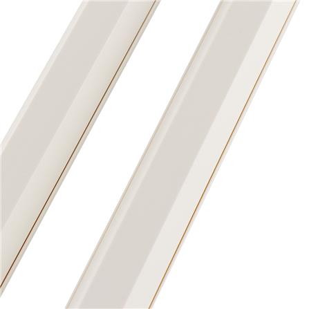 รางเดินสายไฟคางหมู ELECKTA 25x15 มม. x 1 เมตร สีขาว_2