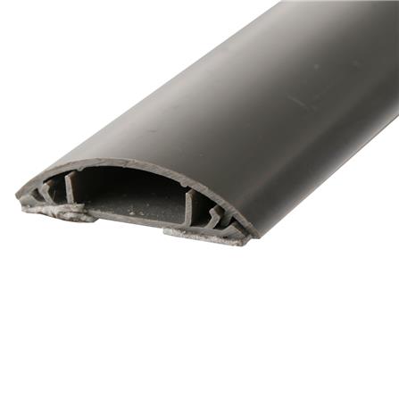 รางสายไฟโค้ง ELECKTA 6 ซม. x 2 เมตร. สีเทา