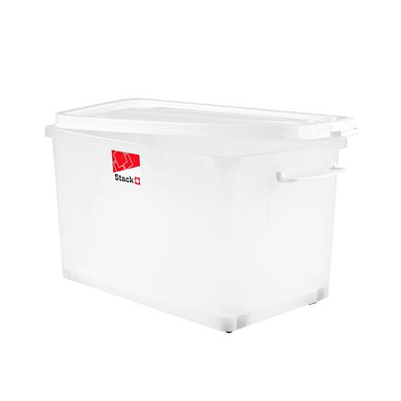 กล่องเก็บของ มีล้อ ฝาล็อก STACKO 2009 70.5 ลิตร สีขาว_2