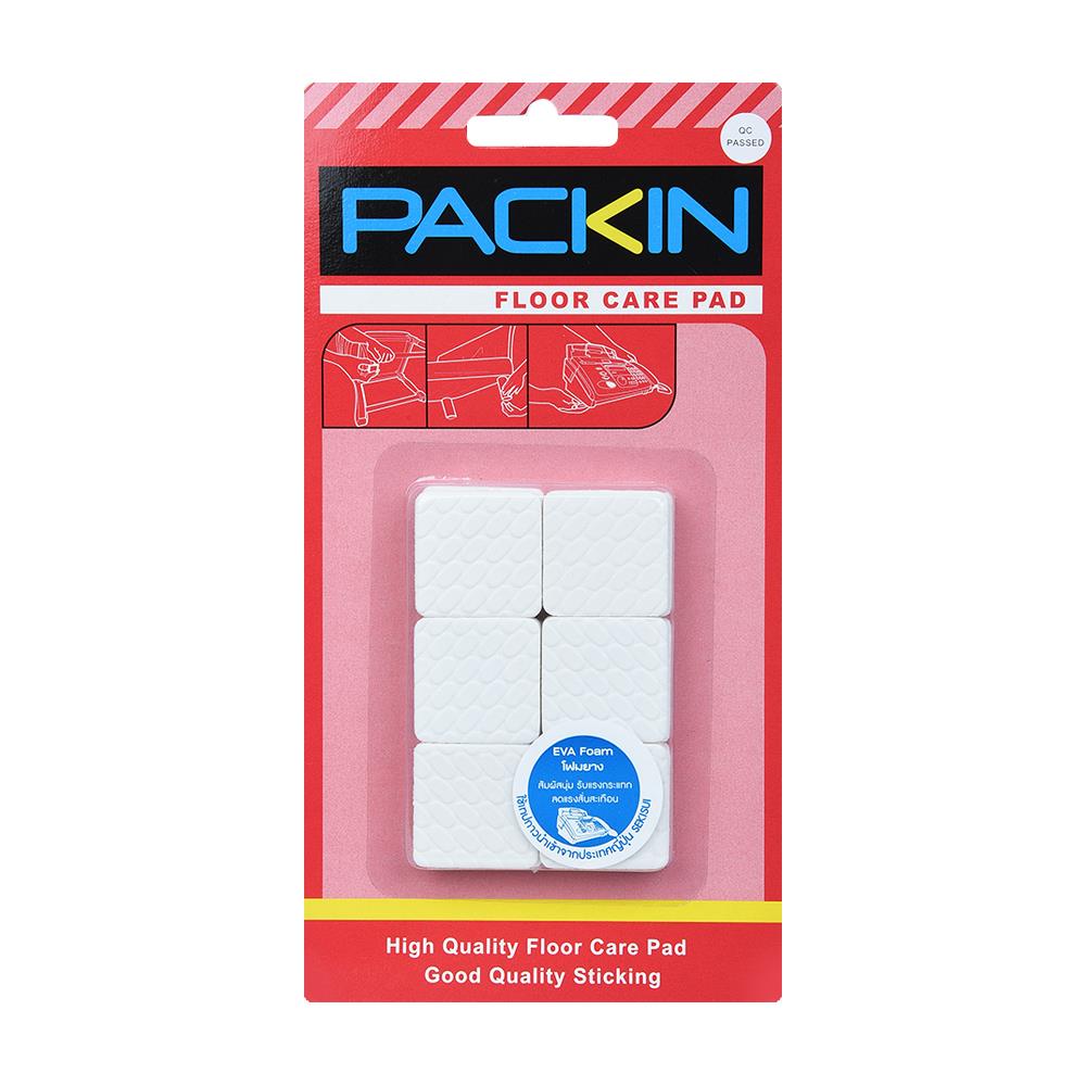 แผ่น EVA PACK IN เหลี่ยม 25x5 มม. สีขาว