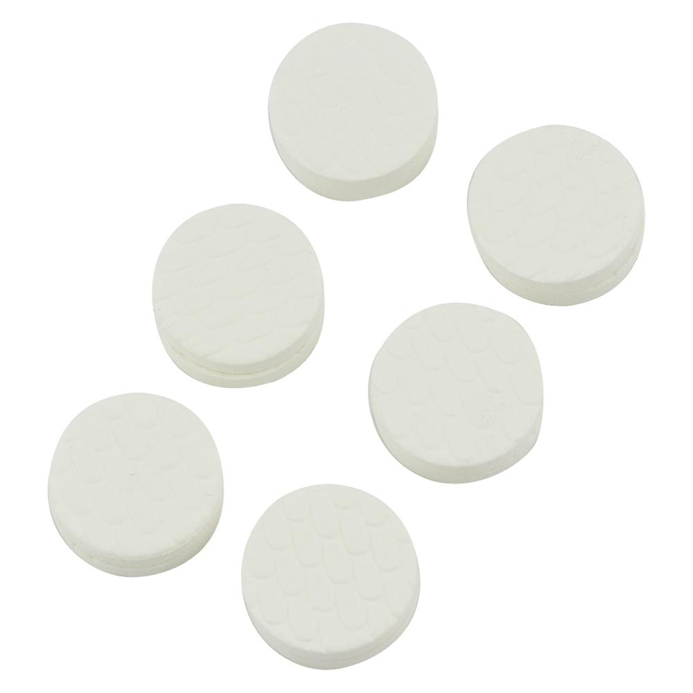 แผ่น EVA กลม PACK IN 25X5 MMสีขาว