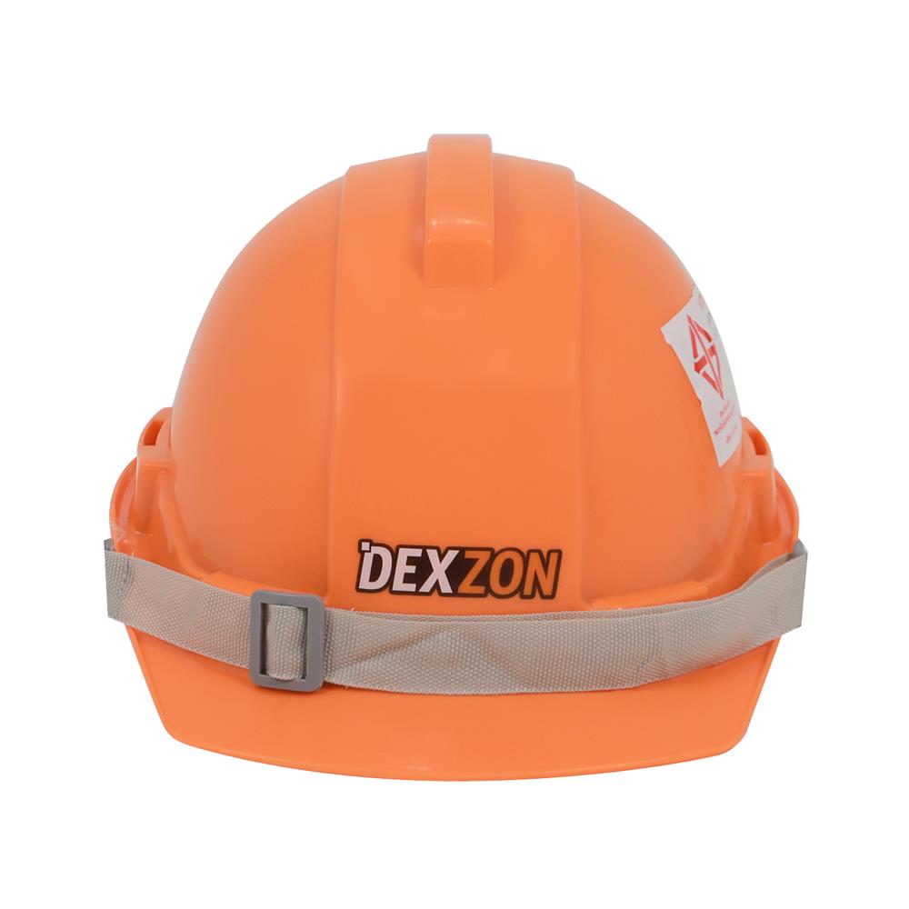 หมวกนิรภัย HDPE มาตรฐานมอก. DEXZON สีส้ม