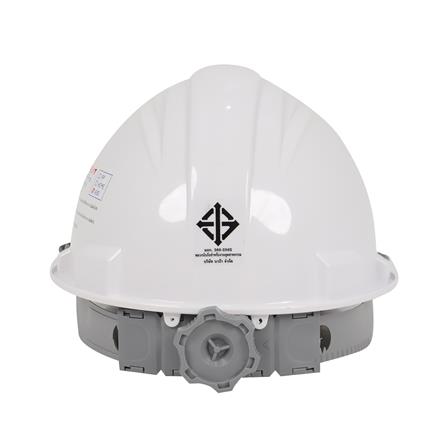 หมวกนิรภัยพลาสติก ABS มาตรฐานมอก. DEXZON สีขาว_2