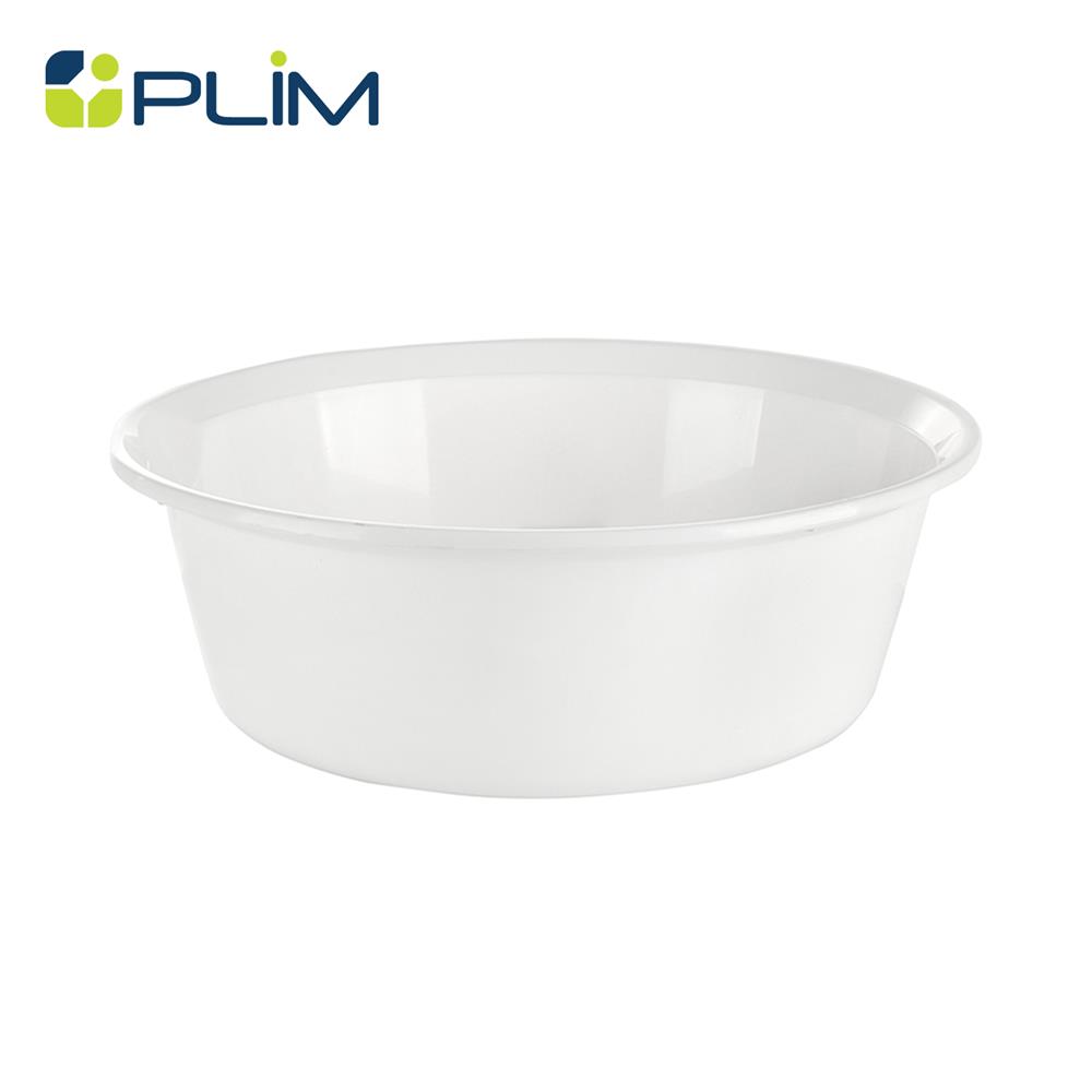 กะละมังกลมปากเท PLIM 40cm สีขาว_1