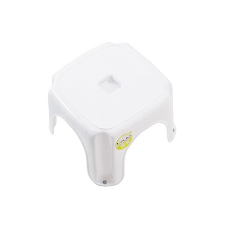 เก้าอี้เหลี่ยมเตี้ย PLIM 23x23x16 ซม. สีขาว_2