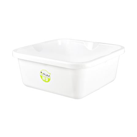 กะละมังเหลี่ยม PLIM 38cm สีขาว_2