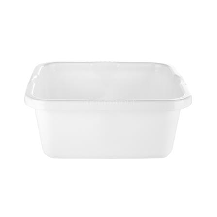 กะละมังเหลี่ยม PLIM 27.5 ซม. สีขาว_0