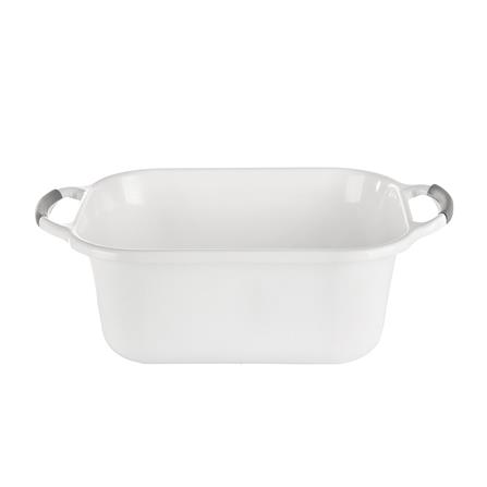 กะละมังเหลี่ยม PLIM 29X36 ซม. สีขาว