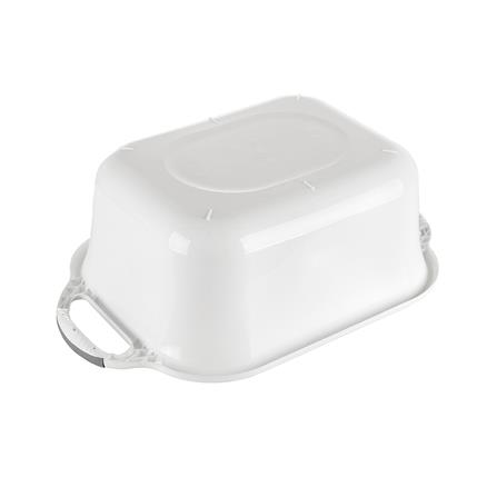 กะละมังเหลี่ยม PLIM 29X36 ซม. สีขาว_2