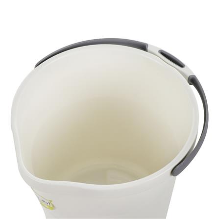 ถังน้ำกลมปากเท PLIM 12 ลิตร (3.gl) สีขาว_2