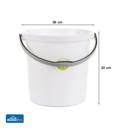 ถังน้ำกลม PLIM 24.5L (6.5.gl) สีขาว_4