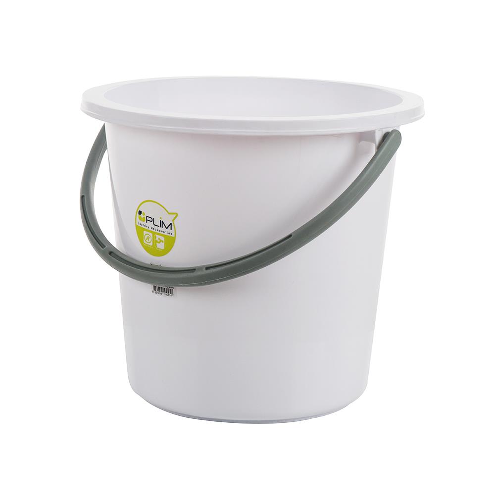 ถังน้ำกลม PLIM 17L (4.5.gl) สีขาว