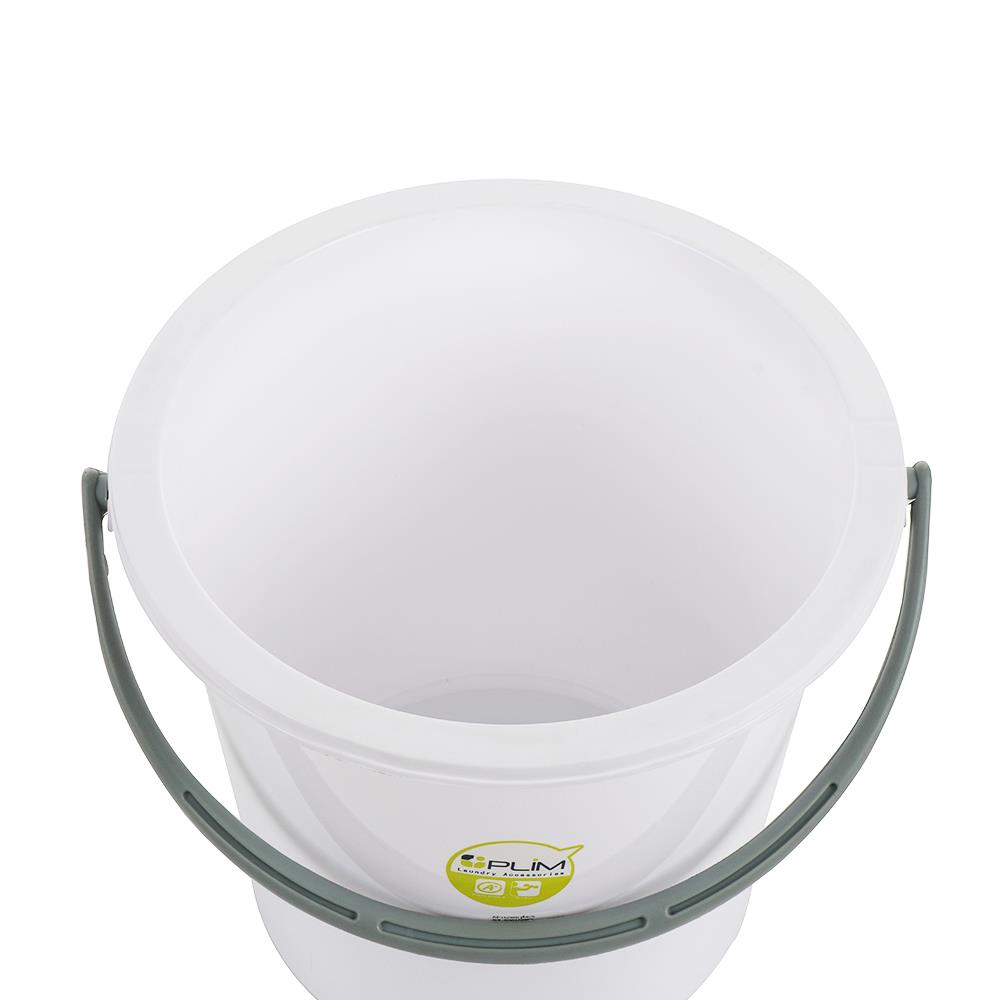 ถังน้ำกลม PLIM 17L (4.5.gl) สีขาว