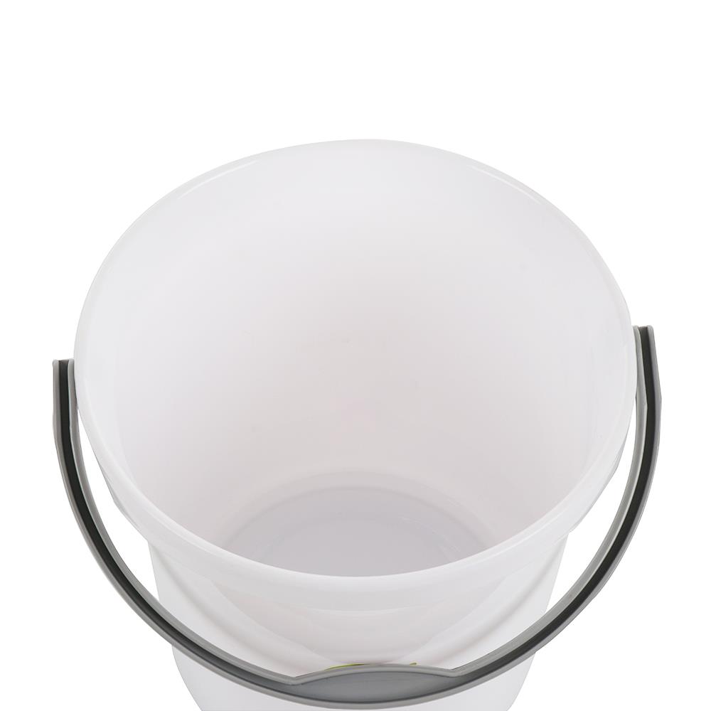 ถังน้ำกลมปากเท PLIM 17ลิตร (4.5gl) สีขาว