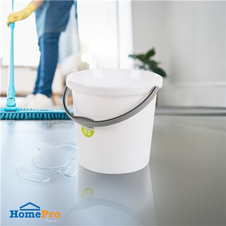 ถังน้ำกลมปากเท PLIM 17ลิตร (4.5gl) สีขาว_3