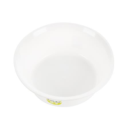กะละมังกลมปากเท PLIM 35cm สีขาว_2