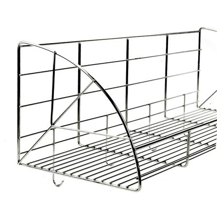 ชั้นคว่ำจานติดผนังสเตนเลส60cm KECH LEAF_4