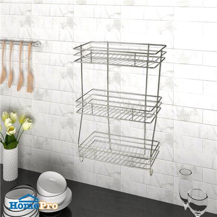 ชั้นแขวนสเตนเลส 3 ชั้น KECH LEAF_3