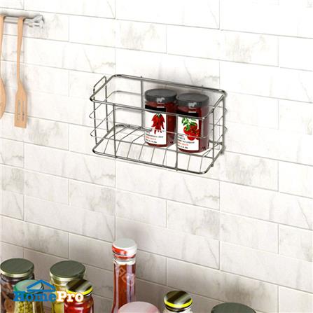 ชั้นแขวนสแตนเลส1ชั้นวางขวดสั้น KECH LEAF_3