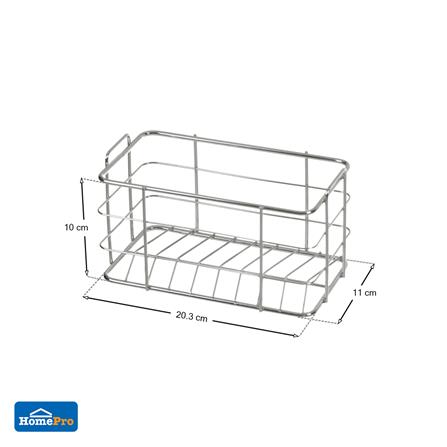 ชั้นแขวนสแตนเลส1ชั้นวางขวดสั้น KECH LEAF_4